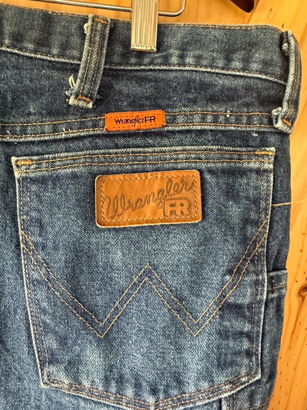 Wrangler FR Men's Blue Denim Jeans